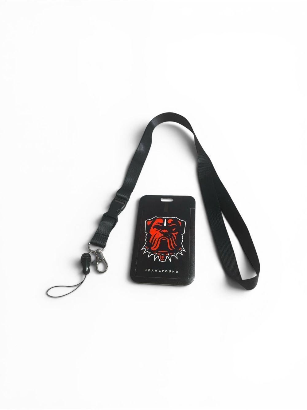 Georgia Bulldog ID Badge Holder with Lanyard